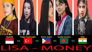 #LISA - #MONEY | Battle By - Nadafid, Tuğçe Haşimoğlu, Aiana Juarez, Sazida Samiha & Aish | @AiShOfficial