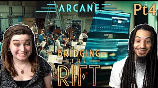 Arcane fans react to Bridging The Rift Part 4 / Musical Misfits | League Of Legends