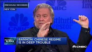 Bannon: We're at an economic war with China | Squawk Box Europe