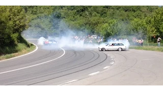 BMW E30 turbo hill climb drift 2