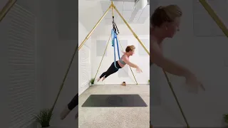 Aerial tricks & flips inspiration! 🧘‍♀️ #aerialyoga daily