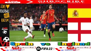 🏆Epic International Friendly Clash: #Spain vs #England | FIFA 22 | #supercooldavid #fifa22 #football