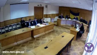 Відкрите засідання НКРЕКП 31-01-2018