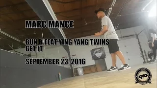 Class Footage Series | Bun B - Get It - Marc Mance Choreography