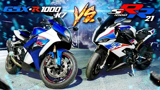 ЗАРУБА BMW S1000RR 2021 VS Suzuki GSX-R 1000 k7