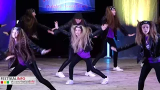 Талант Групп - танцевальная группа на фестивале в Закапане "Intershow@  -  номер "France dance"