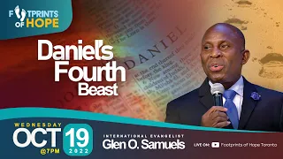 FOOTPRINTS OF HOPE Evangelistic Series with Glen O. Samuels (Oct 19 2022)