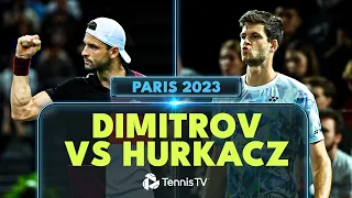 Grigor Dimitrov vs Hubert Hurkacz Highlights | Paris 2023