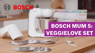 Gemüse in jeder Form: VeggieLove Set für die MUM 5 | Bosch MUM