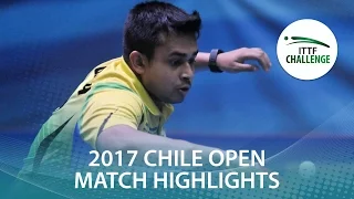 2017 Chile Open Highlights: Philipp Floritz vs Soumyajit Ghosh (1/2)