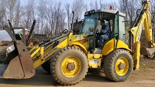 2008 New Holland B115-4PS wheel loader