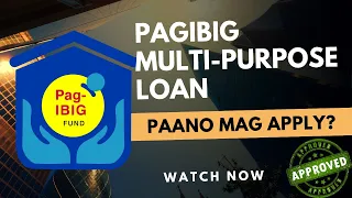 Paano mag apply ng Pagibig Multi-Purpose Loan | First timer