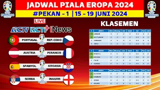 RESMI! Jadwal Piala Eropa 2024 - Portugal vs Ceko - Jerman vs Skotlandia - UEFA EURO 2024