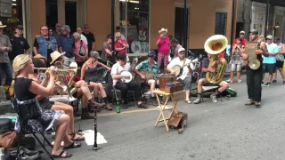 Tuba Skinny live Shake It and Break It on Royal St JF 2016