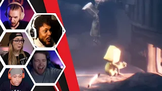 Let's Players Reaction To Finishing The Doctor - Little Nightmares 2