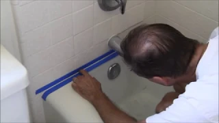 How to Replace Moldy Caulk in a  Bathtub or Shower