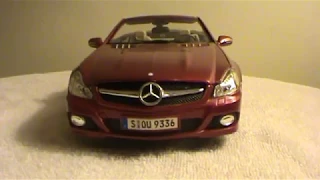 review of a 1:18 Scale 2009 Mercedes-Benz SL550 by Maisto