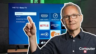 Metz MUD 6001Z im Test: Günstiger Smart-TV mit Roku-Betriebssystem