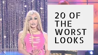 Top 20 Worst Runway Looks (Season 1-9 / All Stars 1 + 2) [Part 2 in Description]