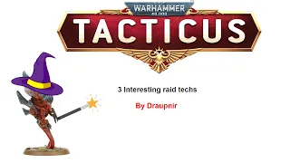 Draupnir shares 3 interesting guild raid tech choices