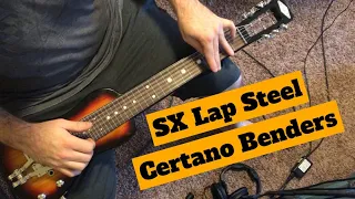 SX Lap Steel with Certano Benders and Roller Bridge