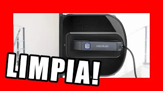 LIMPIEZA SIN ESFUERZO CON EL CECOTEC ROBOT LIMPIACRISTALES CONGA WINDROID 990 CONNECTED