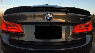 1 month review of  my 2018 BMW M5