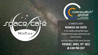 Space Café "33 minutes with Rodrigo Da Costa" - 26. April 2022