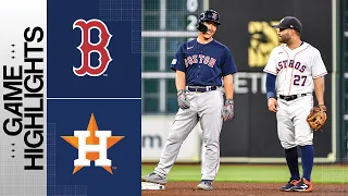 Red Sox vs. Astros Game Highlights (8/22/23) | MLB Highlights