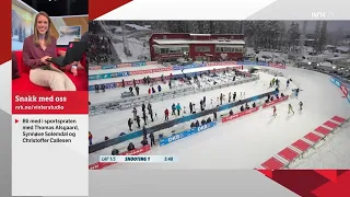 Biathlon World Cup 21-22, Race 4, Ostersund, Pursuit, Women (Norwegian commentary)