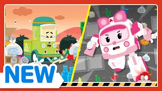 Mission Rescue Team│Let's Recycling Trash with the Rescue Team│POLI Game│2D Game│Robocar POLI TV
