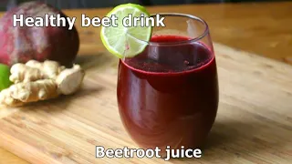 Beetroot Juice | Simple and healthy beet juice