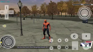 How To Play Spider Man Web Of Shadows Wii Game In Android Using On Screen Controls