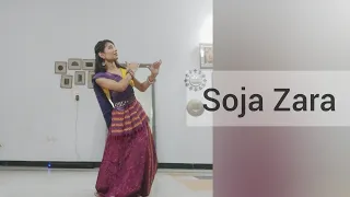 Soja Zara | Janmashtami Special | DANCE COVER | Super Easy Bollywood Dance Choreography by Kaveri