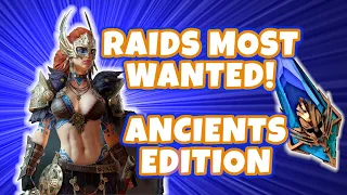 Most Wanted Champions - 2x Ancient Event - Raid: Shadow Legends