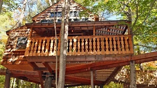 NEW HAMPSHIRE CHRONICLE: Tiffany Hill Treehouse Vacation Rental in Sunapee, New Hampshire
