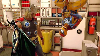 Thor Thinks Loki And Spider Man Will Become Friends - Marvel Avengers Game 2021