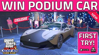 How To Win The Podium Vehicle Every Time in GTA 5! How to Get The Casino Podium Car Corsita 2024