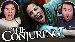 THE CONJURING (2013) MOVIE REACTION!! First Time Watching | Patrick Wilson | Annabelle | The Nun