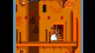 Disney's Aladdin ( sega ) Retro Games Super Nintendo - Real console play nes snes SEGA genes - 1 / 4