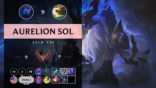 Aurelion Sol Top vs Rammus - NA Grandmaster Patch 14.9