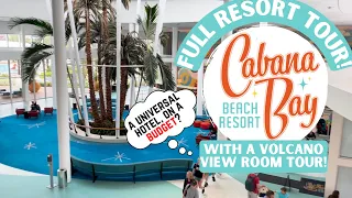 Cabana Bay Beach Resort: Universal Orlando | FULL REVIEW: Volcano Room, BOTH Pools & MORE