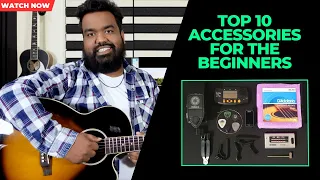 Top 10 Accessories for Beginner Guitar Players [Hindi] [4k] #guitaraccessories #guitartips