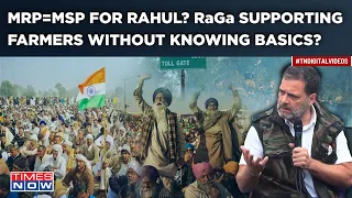 Rahul Gandhi's Bizarre 'MSP-MRP' Equation For Farmers| Netizens Troll Congress MP For Analogy| Watch