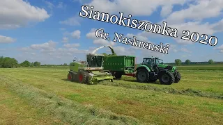 Sianokiszonka 2020 w Gr. Naskrenski | Rozwalony dron! | 3x Deutz-Fahr