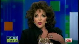 Joan and Jackie Collins Interview, Part 1