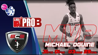 MVP - Michael Oguine vs Gries Oberhoffen Game Highlights 2020/21 || France LNB  Leaders Cup