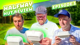 Our HUNT To Find The GREATEST Golf Club FOOD Starts Here!! 🍔 🥪🌭| Half Way Hut Review EP 1