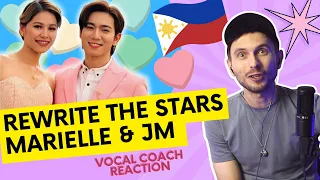 YAZIK reacts to JM &  Marielle - Rewrite The Stars