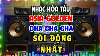 Hoà Tấu Asia Golden ChaChaCha 2024 CỰC SÔI ĐỘNG - Âm Thanh Sắc Nét -Nhạc Test Loa Chuẩn Nhất